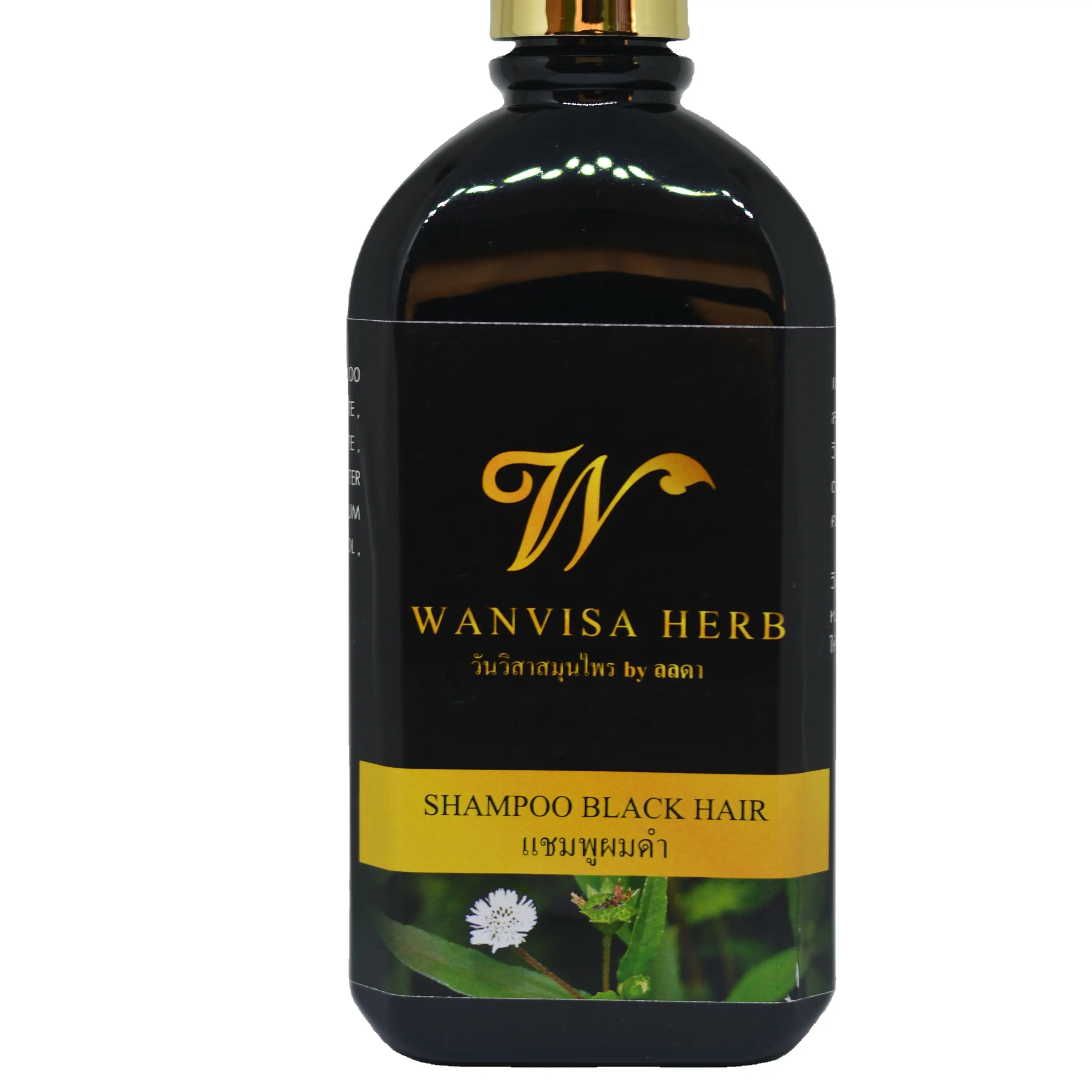 Premium Wholesale Herbal Wanwisa Shampoo for White to Black Hair Care