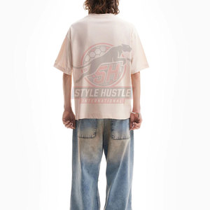 Servicio OEM, Camisetas de Corte Cuadrado, Nuevo Diseño, Camisetas de Corte Cuadrado al Mejor Precio, Camisetas Casuales de Corte Cuadrado para Adultos - Product Image 3
