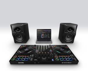 NEUESTER DJ DDJ-FLX10 CUXJ 4-Kanal Stahl-DJ-Controller mit Track-Trennung in Schwarz, 3 Jahre Herstellergarantie - Product Image 2