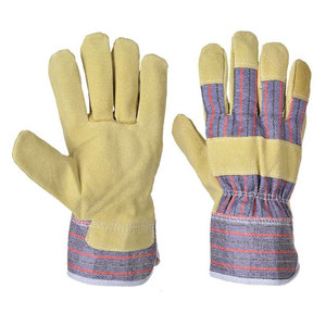 Gants de travail de qualité supérieure, résistants à l'usure, antidérapants, en cuir, pour la sécurité - Product Image 1