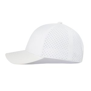 Gorra de Béisbol Blanca de 6 Paneles, Transpirable, Ajustada, Unisex, para Deportes al Aire Libre, Color Sólido, Casual, para Adultos, Primavera/Verano - Product Image 2