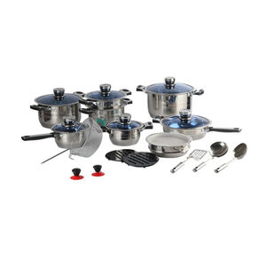 Juego de Ollas y Sartenes de Aluminio Clásico al por Mayor, Aptas para Inducción, 6 Piezas, Duraderas, Aptas para Horno - Product Image 3