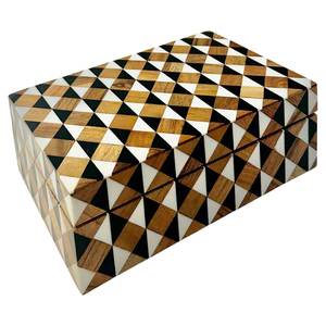 Mother of Pearl Decorative Wood Napkin Tissue Holder Box Bone Inlay <b>Storage</b> Box for <b>Table</b> or Home Use for Hotels - Product Image 2