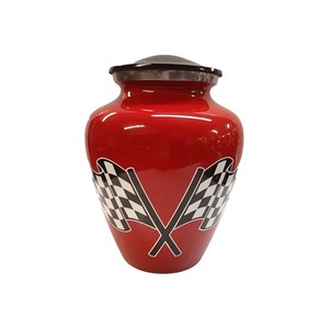 <b>Large</b> Aluminum Cremation <b>Urn</b> For Human Ashes Funeral Memorial Container Suitable For Adult Remains - Product Image 1