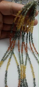 แซฟไฟร์ธรรมชาติหลายสี ขัดเงาแบบดิบ ไม่เจียระไน ขนาด 3*4 มม. ถึง 4*5 มม. คุณภาพสูงสุด ราคาโรงงาน ขายส่งสำหรับทำเครื่องประดับ - Product Image 4