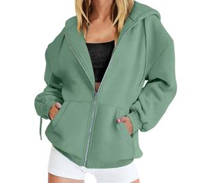 Vente en gros pull à capuche vierge surdimensionné de haute qualité avec logo personnalisé pour femmes hommes sweats à capuche d'automne - Product Image 4