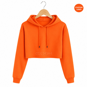 Sudadera Corta con Capucha para Mujer, Diseño Elegante, Estilo Urbano, Manga Larga, Transpirable, de la Hermandad Cosh International - Product Image 1