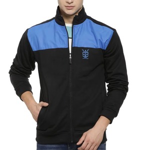 Chaquetas bomber de cuello alto con nuevo diseño para hombre, mangas largas, cremallera completa, 100% poliéster, chaquetas bomber para hombre - Product Image 1