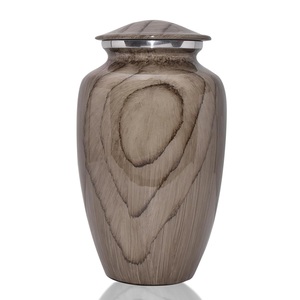 Modern Large Metal Cremation Urn for Human Ashes, Handmade Matte Finish <b>Memorial</b> Urn <b>Vase</b>, Custom Capacity Funeral Ashes Holder - Product Image 4