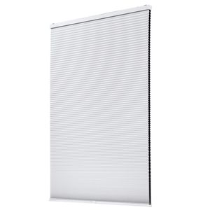 Stores alvéolaires sans fil de 1 pouce pour fenêtres intérieures, filtrant la lumière, occultants et offrant l'intimité, double couleur noire - Product Image 4