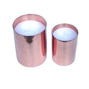 Nouveauté bougie votive moderne en cuivre ordinaire pour bougies prix raisonnable bougie en cuivre antique à vendre au prix de gros - Product Image 1