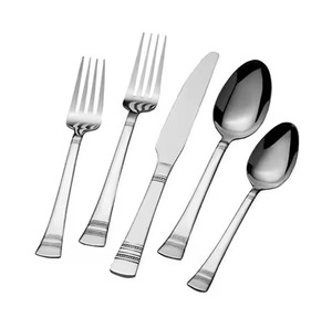 Juego de Cubiertos Comerciales de Acero Inoxidable Duradero para Hoteles y Restaurantes - Product Image 1