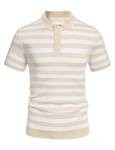 Chemise décontractée pour homme JACOMO APPAREL - Collection Printemps/Automne - 100% Coton - Manches Courtes - Motif Uni - Product Image 3