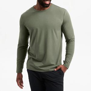 Camisetas de Manga Larga para Hombre, Estilo Vintage, Lavadas con Ácido, 100% Algodón, 260 g/m², de Alta Calidad, Talla Grande, Venta al Por Mayor OEM - Product Image 1