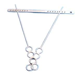 Soporte de Bipod Draffin de Acero Inoxidable de Alta Calidad, Estándar Alemán – Instrumento Médico Reutilizable de Precisión para ORL y Cirugía - Product Image 4