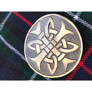 Hebilla de cinturón escocesa con diseño celta redondo y acabado antiguo, hebillas de cinturón con espiral celta, venta al por mayor de fábrica 2026 - Product Image 3