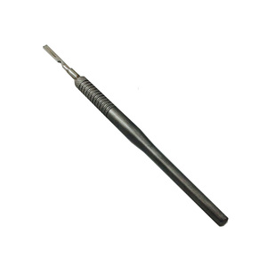 Manche de scalpel médical OEM en acier inoxydable noir, emballage personnalisé, meilleure vente - Product Image 3