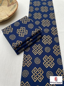 Tissu Sergé en Coton Léger de Haute Qualité à Imprimé Wax Africain Personnalisé, Matière pour Robe Ankara, Textile d'Extérieur, Fabricant OEM ODM - Product Image 5