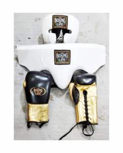 Professional High Quality Custom Made No Boxing No Life Boxing Set Genuine Leather Boxing <b>Gloves</b> Custom Logo LaceUp Closure Lace - Product Image 1