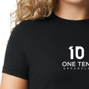 Camiseta Clásica de Verano para Mujer, Cuello Redondo, Algodón Suave, Informal, Manga Corta, Ecológica, Transpirable, con Logotipo Bordado, para Uso Diario - Product Image 5