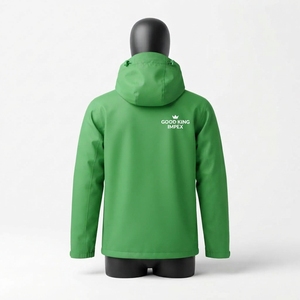 Veste de pluie sur mesure, vêtements imperméables de haute qualité pour l'extérieur, tissu léger et doux, veste de pluie confortable - Product Image 4