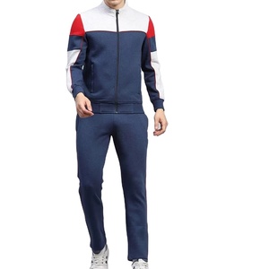 Ensemble de survêtement personnalisé de haute qualité pour hommes, idéal pour le sport et la gym, comprenant un sweat-shirt et un pantalon de jogging, 2 pièces - Product Image 1