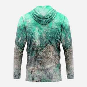 Men's Fishing Shirt Long Sleeve <b>Hoodie</b> UPF 50+ <b>UV</b> <b>Protection</b> Quick Dry Moisture Wicking Breathable Outdoor Fishing Apparel - Product Image 4
