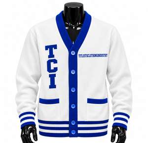 เสื้อสเวตเตอร์คอวี Zeta Phi Beta สำหรับชมรม/สมาคม/โรงเรียน/วิทยาลัย/มหาวิทยาลัย  คาร์ดิแกนถักลายโลโก้สำหรับทุกเพศ - Product Image 3