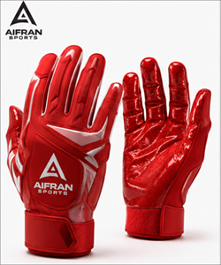 Premium Custom Baseball Batting Gloves Leather <b>Hook</b> and Loop Closure Breathable - Product Image 4