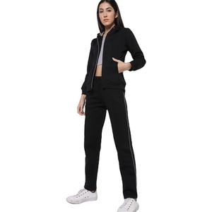 Ensemble de survêtement de Jogging en coton/Polyester pour femmes, marque personnalisée avec Logo - Product Image 2