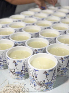 Handcrafted Ceramic <b>Candle</b> with Private Label Using Coconut Wax for Romantic Gifts Spa Retreats and New Year Celebrations - Product Image 2