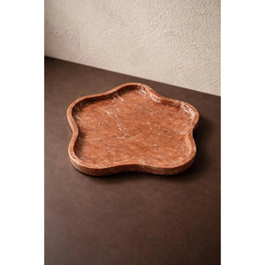 <b>Small</b> Decorative Marble <b>Tray</b> Unique Marble <b>Tray</b> Rectangle Shape for Home Living Room Elegant Indian Marble Plates and Dishes - Product Image 1