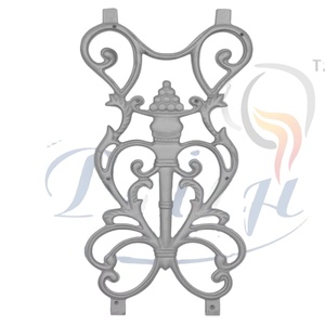 Rejas de Balcón Modernas de Hierro Fundido Gris Altamente Pulido, Barandillas para Escaleras de Balcón, Garantía de 5 Años, Técnica de Moldeo en Arena - Product Image 3