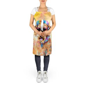 Airedale Terrier Hippie Dawg Unisex Adult <b>Apron</b> Multicolor Large Kitchen Server for <b>Cooking</b> Baking Crafts for <b>Men</b> Women - Product Image 5