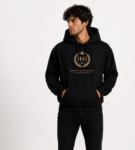 Sudadera con Capucha Personalizada para Hombre, Impresión DTF, Mezcla de Algodón Premium, Felpa, Sudadera con Logo Personalizado OEM ODM, Venta al Por Mayor, Ropa Urbana - Product Image 3