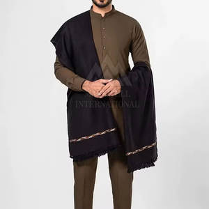 2026 New Fashion Winter Warm Lightweight Soft Wool Long <b>Shawl</b> Customized OEM High Quality Different Colors All Sizes For <b>Men</b> - Product Image 4