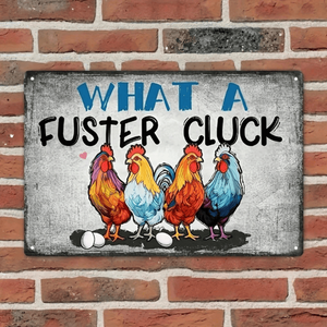 CIFbuy Rustic Funny 12x8 Inch Aluminum Sign 30.5x20.3cm Farmhouse <b>Wall</b> <b>Decor</b> with TikTok for Temu Pick up Service - Product Image 1