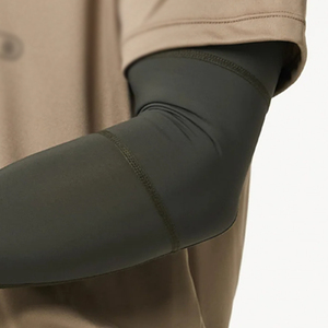 Manchons de compression pour le sport, couleur verte personnalisée, prix de gros, fabriqués au Pakistan, 100% acrylique UPF50+, US SPORTS - Product Image 2