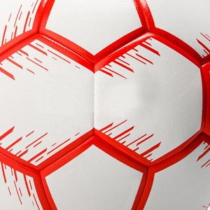 High Quality Professional Style Match-Sports Training Ball Custom Logo Size 5-Football High Made Leather PVC PU Factory Best - Product Image 6