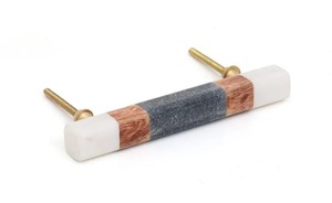 Modern Resin Wood Cabinet Drawers with <b>Ceramic</b> <b>Knobs</b> & Pull Handle for Kitchen Bedroom Bathroom & Living Room Use - Product Image 3