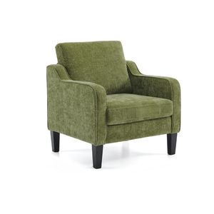 Mid Century Modern Upholstered Accent <b>Chair</b> with Side Pocket, Comfy <b>Reading</b> Armchair for Living Room, Bedroom, Office and Hotel - Product Image 1