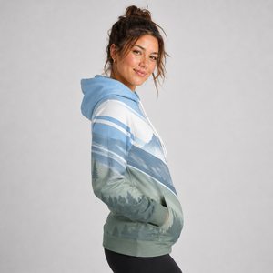 Hot Selling Women's Sublimated <b>Hoodie</b> Durable Fabric Breathable Comfortable Fit Casual Wear Custom <b>Sublimation</b> <b>Hoodie</b> For Women - Product Image 2