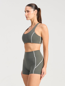 Sujetador Deportivo Transpirable para Mujer, Color Sólido, para Yoga, Fitness, Entrenamiento - Product Image 2