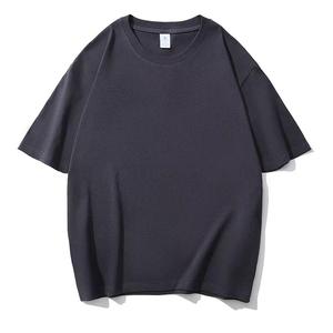 Camiseta Oversize de Algodón Pesado Estilo Normcore/Minimalista con Efecto Stone Wash y Estampado Serigrafiado de Manga Corta 100% Algodón - Product Image 2