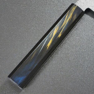 มีดเชฟเหล็กดามัสกัสตีขึ้นรูปด้วยมือแบบ OEM พร้อมคมหยัก เกรดอุตสาหกรรม เป็นมิตรกับสิ่งแวดล้อม สำหรับใช้ในครัวประจำวัน - Product Image 5