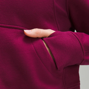 Sudadera con capucha de alta calidad, estilo casual, con hombros caídos, transpirable, ecológica, con cremallera de un cuarto, para mujer, a bajo precio. - Product Image 3