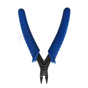 Pinzas Profesionales para Extensiones de Cabello con Herramientas Multifuncionales Sostenibles para Extensiones de Cabello con Mango Metálico Azul - Product Image 6