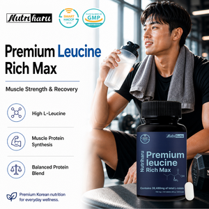 Complément protéiné de soutien musculaire à haute teneur en L-Leucine, fabrication OEM sous marque privée, fabriqué en Corée, protéines et vitamines pour la remise en forme et la performance physique. - Product Image 1