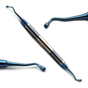 Kit de Instrumentos Quirúrgicos Dentales Ergonómicos de Acero Inoxidable Moleteado para Cirugía de Implantes PRF, Endodoncia y Condensador Óseo Eléctrico - Product Image 3