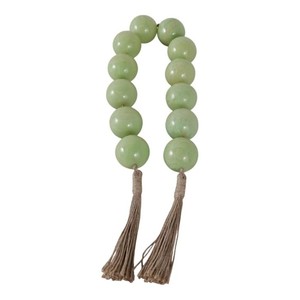 Guirlande de perles en résine indienne de qualité supérieure, style Art déco moderne, artisanale, personnalisable, décoration de table pour la maison - Product Image 3